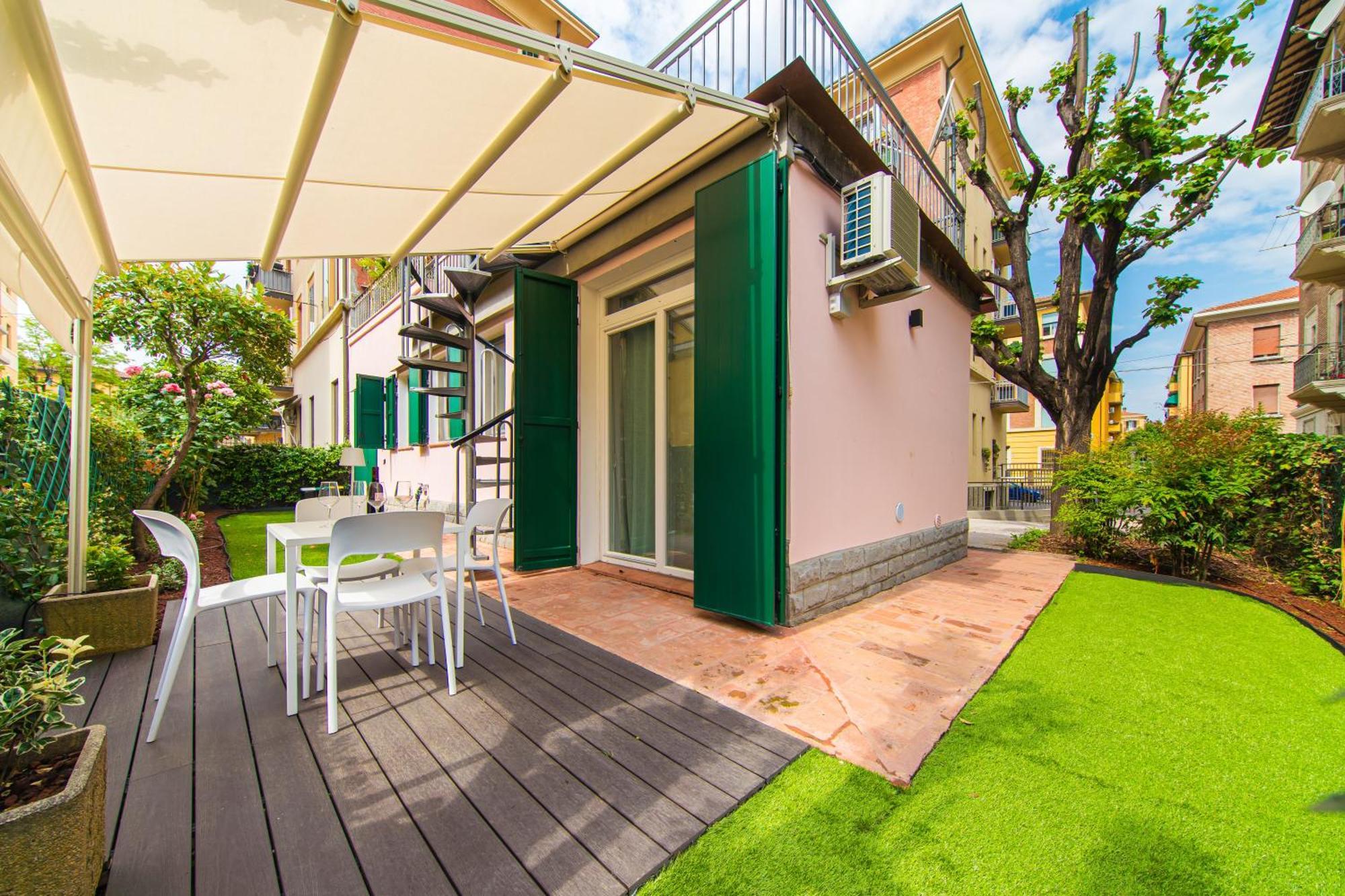 Urban Cottage Free Parking - Private Garden Bolonya Dış mekan fotoğraf